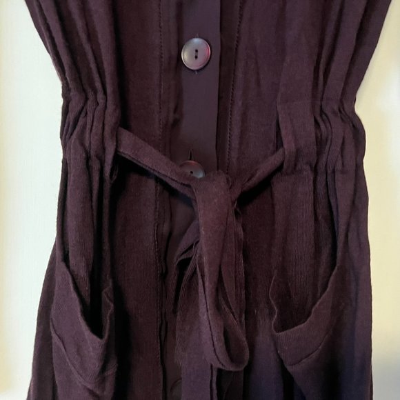 Loft Long Purple Cardigan Sweater - Medium - Picture 5 of 6